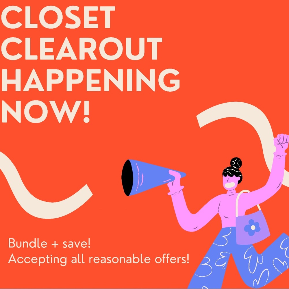 CLOSET CLEAR OUT! AMAZING DEALS!